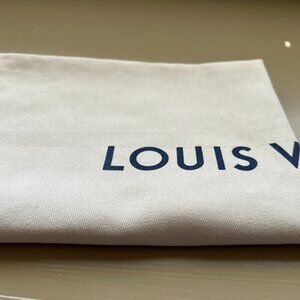 Louis Vuitton 18 inches across 14 inches height Purse Dust Bag. Large, unused